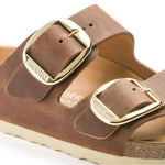 Ciabatta in pelle oliata ARIZONA BIG BUCKLE 1011073 COGNAC BIRKENSTOCK Cognac 