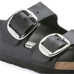 Ciabatta in pelle oliata ARIZONA BIG BUCKLE 1011075 BLACK BIRKENSTOCK Black 