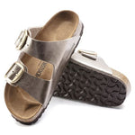 Ciabatta in pelle ARIZONA BIG BUCKLE 1020882 GRACEFUL TAUPE BIRKENSTOCK Graceful taupe 