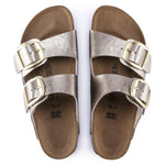 Ciabatta in pelle ARIZONA BIG BUCKLE 1020882 GRACEFUL TAUPE BIRKENSTOCK Graceful taupe 