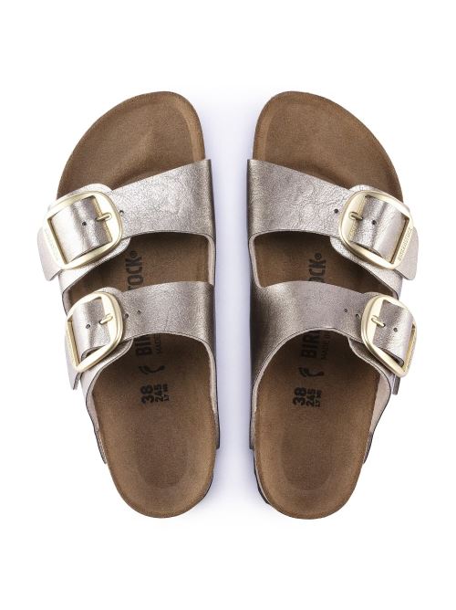 Ciabatta in pelle ARIZONA BIG BUCKLE 1020882 GRACEFUL TAUPE BIRKENSTOCK Graceful taupe 