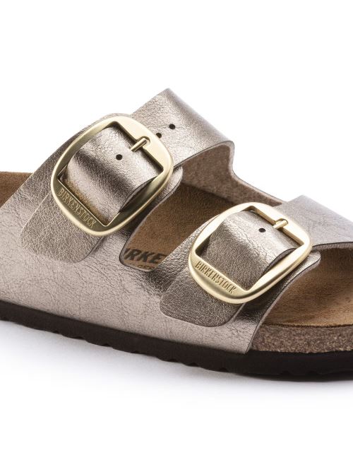 Ciabatta in pelle ARIZONA BIG BUCKLE 1020882 GRACEFUL TAUPE BIRKENSTOCK Graceful taupe 