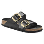 Ciabatta in vernice ARIZONA BIG BUCKLE 1021476 SHINE BLACK BIRKENSTOCK Shine black 