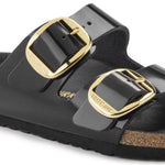 Ciabatta in vernice ARIZONA BIG BUCKLE 1021476 SHINE BLACK BIRKENSTOCK Shine black 