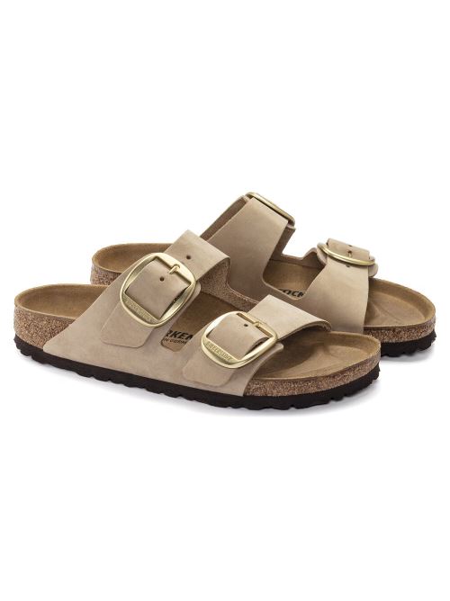 Ciabatta in pelle ARIZONA BIG BUCKLE 1024064 SANDCASTLE BIRKENSTOCK Sandcastle 