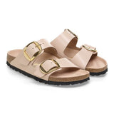 Ciabatta in vernice ARIZONA BIG BUCKLE 1026553 SHINE NEW BEIGE BIRKENSTOCK Shine new beige 