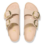 Ciabatta in vernice ARIZONA BIG BUCKLE 1026553 SHINE NEW BEIGE BIRKENSTOCK Shine new beige 