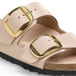 Ciabatta in vernice ARIZONA BIG BUCKLE 1026553 SHINE NEW BEIGE BIRKENSTOCK Shine new beige 