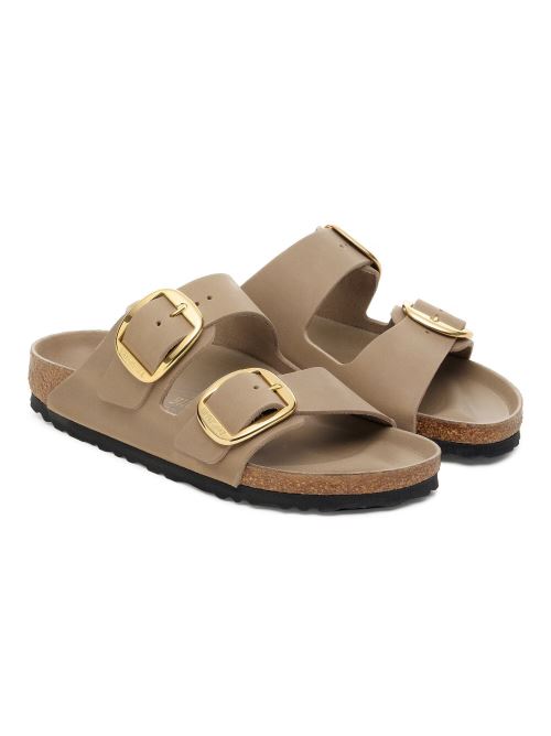 Ciabatta in pelle ARIZONA BIG BUCKLE 1030395 TABACCO BROWN BIRKENSTOCK Tabacco brown 
