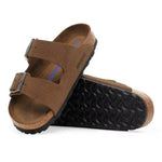 Ciabatta in suede ARIZONA SFB 1030865 DARK TEA BIRKENSTOCK Dark tea 