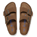 Ciabatta in suede ARIZONA SFB 1030865 DARK TEA BIRKENSTOCK Dark tea 