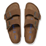 Ciabatta in suede ARIZONA SFB 1030865 DARK TEA BIRKENSTOCK Dark tea 
