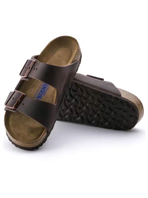 Ciabatta in pelle oliata ARIZONA SFB 452763 HABANA BIRKENSTOCK Habana 
