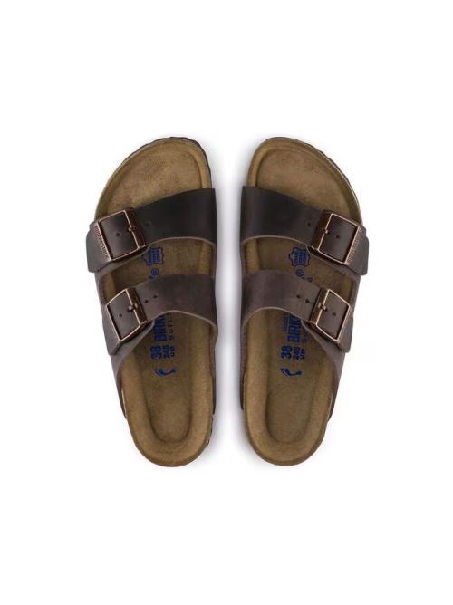 Ciabatta in pelle oliata ARIZONA SFB 452763 HABANA BIRKENSTOCK Habana 