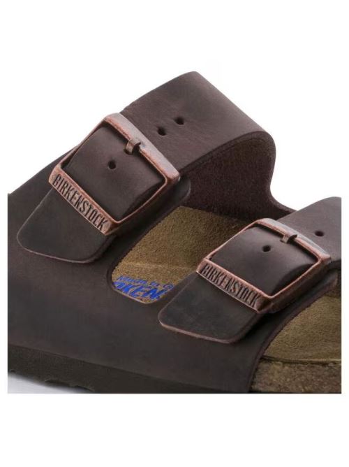 Ciabatta in pelle oliata ARIZONA SFB 452763 HABANA BIRKENSTOCK Habana 