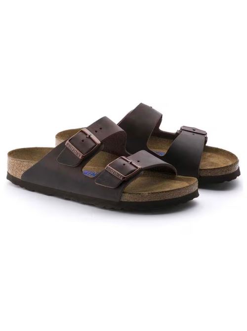 Ciabatta in pelle oliata ARIZONA SFB 452763 HABANA BIRKENSTOCK Habana 