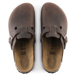 Sabot in pelle oliata BOSTON 860133 HABANA BIRKENSTOCK Habana 