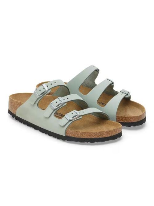 Ciabatta in pelle FLORIDA 1030319 PURE SAGE BIRKENSTOCK Pure sage 