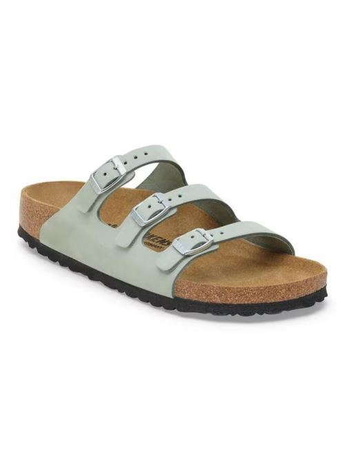 Ciabatta in pelle FLORIDA 1030319 PURE SAGE BIRKENSTOCK Pure sage 