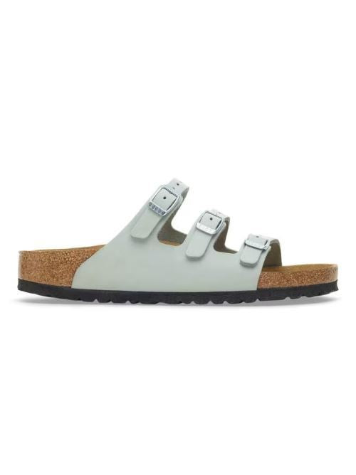 Ciabatta in pelle FLORIDA 1030319 PURE SAGE BIRKENSTOCK Pure sage 