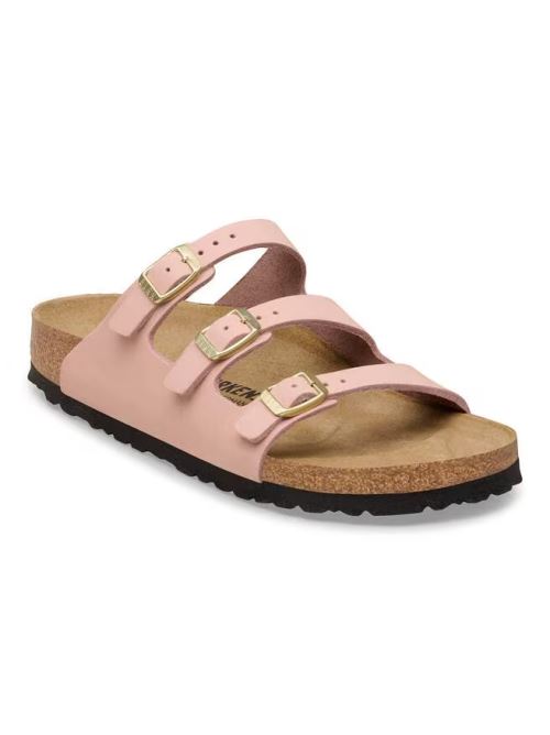 Ciabatta in pele nabuk FLORIDA 1031813 SOFT PINK BIRKENSTOCK Soft pink 