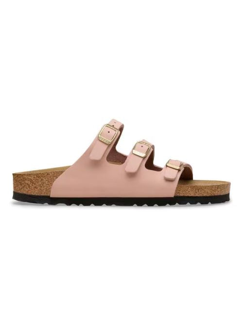 Ciabatta in pele nabuk FLORIDA 1031813 SOFT PINK BIRKENSTOCK Soft pink 