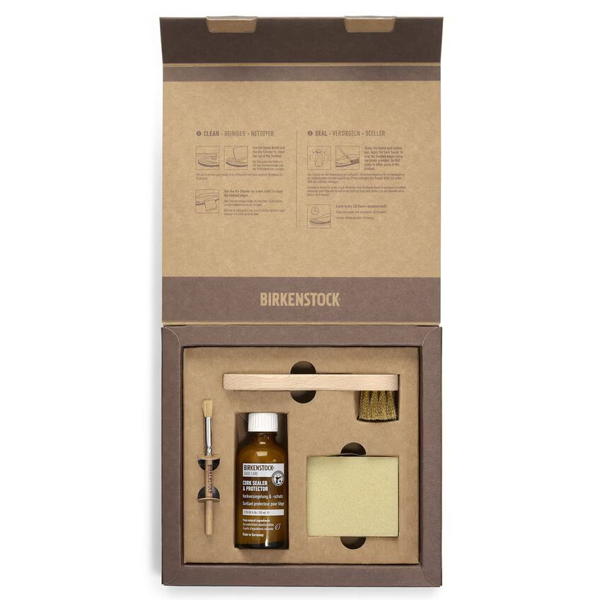 Kit per pulizia suola FOOTBED CARE SET 1027810 UNI BIRKENSTOCK Unico 