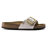 Ciabatta in pelle MADRID BIG BUCKLE 1015279 PEARL WHITE BIRKENSTOCK Pearl white 