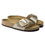 Ciabatta in pelle MADRID BIG BUCKLE 1016237 GRACEFUL TAUPE BIRKENSTOCK Graceful taupe 