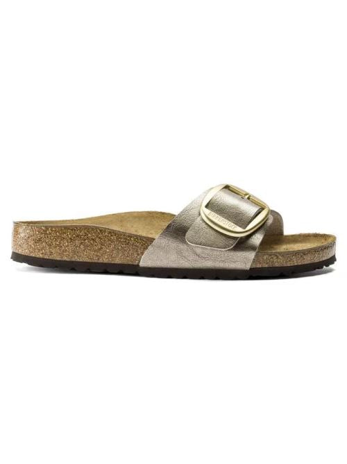 Ciabatta in pelle MADRID BIG BUCKLE 1016237 GRACEFUL TAUPE BIRKENSTOCK Graceful taupe 