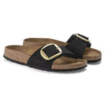 Ciabatta in pelle MADRID BIG BUCKLE 1023373 BLACK BIRKENSTOCK Black 