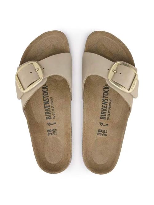Ciabatta in pelle MADRID BIG BUCKLE 1024009 SANDCASTLE BIRKENSTOCK Sandcastle 
