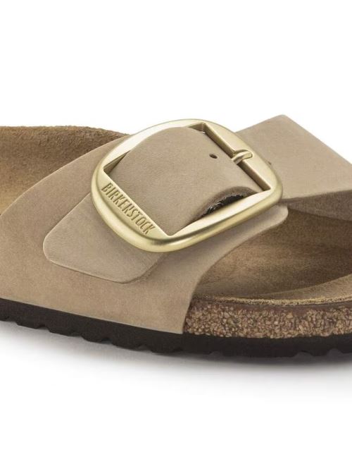 Ciabatta in pelle MADRID BIG BUCKLE 1024009 SANDCASTLE BIRKENSTOCK Sandcastle 