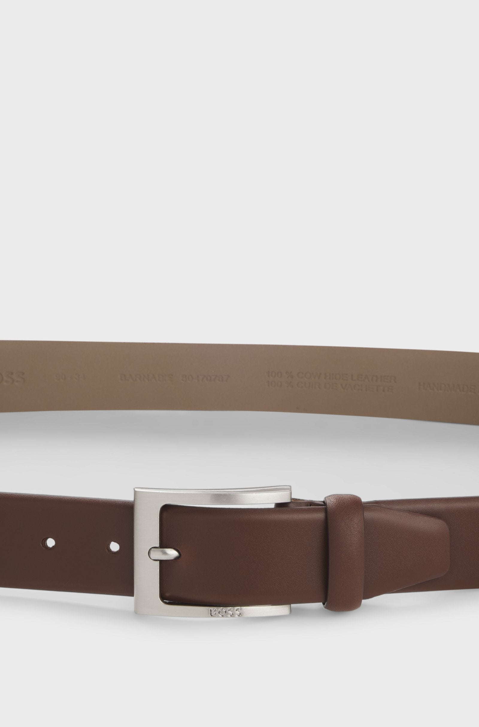Cintura in pelle 50470787 10182771 02 217 BOSS Medium brown 
