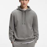 Felpa con cappuccio 50486478 10231445 01 025 BOSS Dark grey 