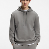 Felpa con cappuccio 50486478 10231445 01 025 BOSS Dark grey 