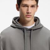 Felpa con cappuccio 50486478 10231445 01 025 BOSS Dark grey 