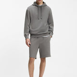 Felpa con cappuccio 50486478 10231445 01 025 BOSS Dark grey 