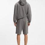 Felpa con cappuccio 50486478 10231445 01 025 BOSS Dark grey 