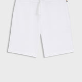 Bermuda in misto cotone con logo ricamato 50535884 10269584 01 100 BOSS White 