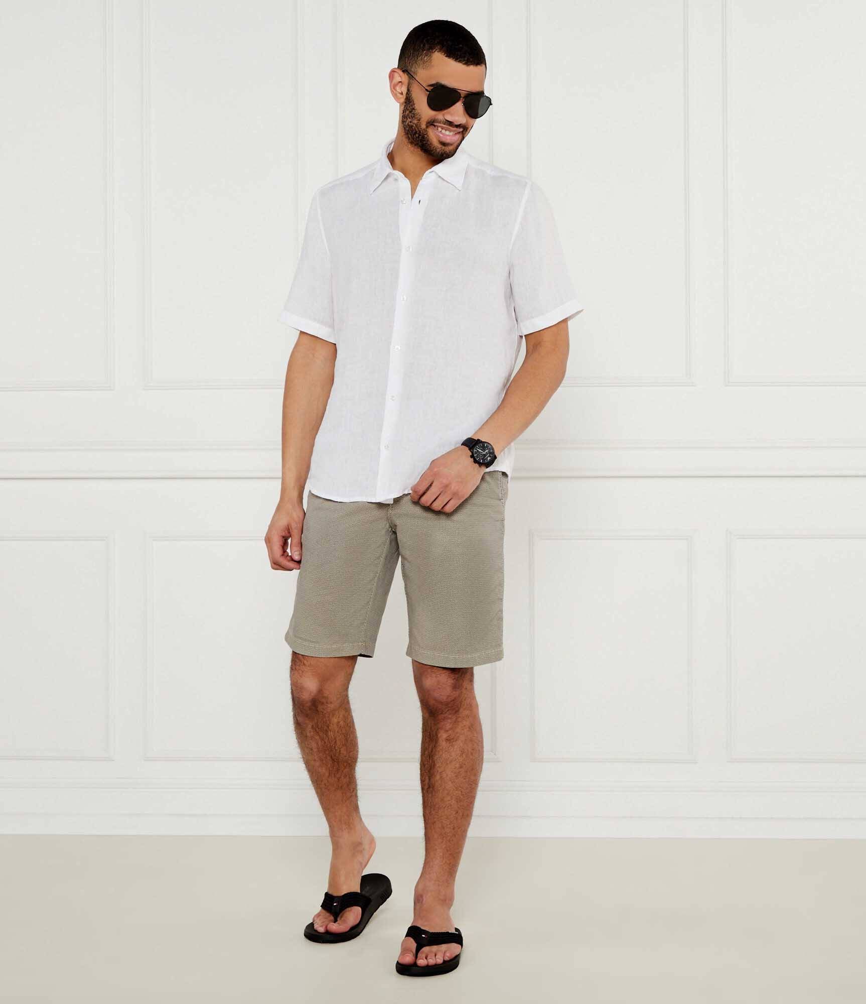Camicia manica corta 50537382 10267858 01 100 BOSS White 