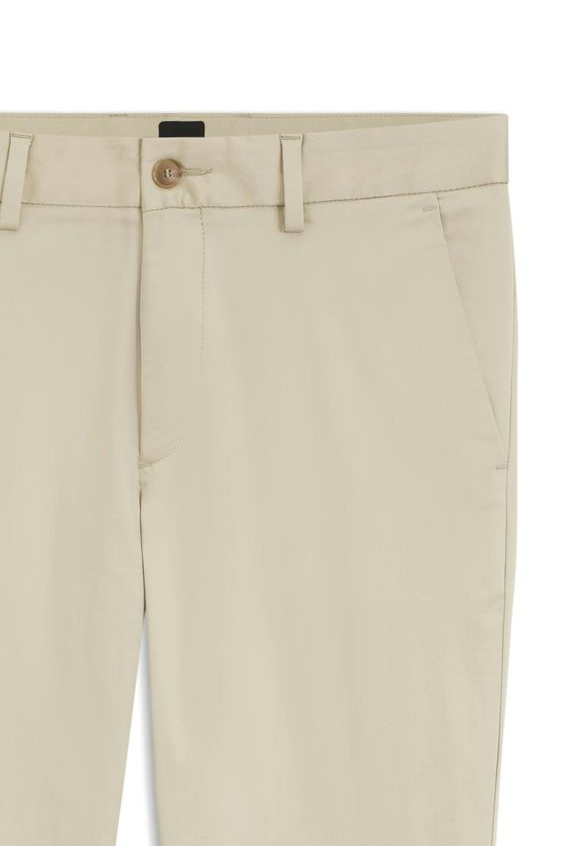 Pantalone in cotone elasticizzato 50553841 10276615 01 286 BOSS Open beige 