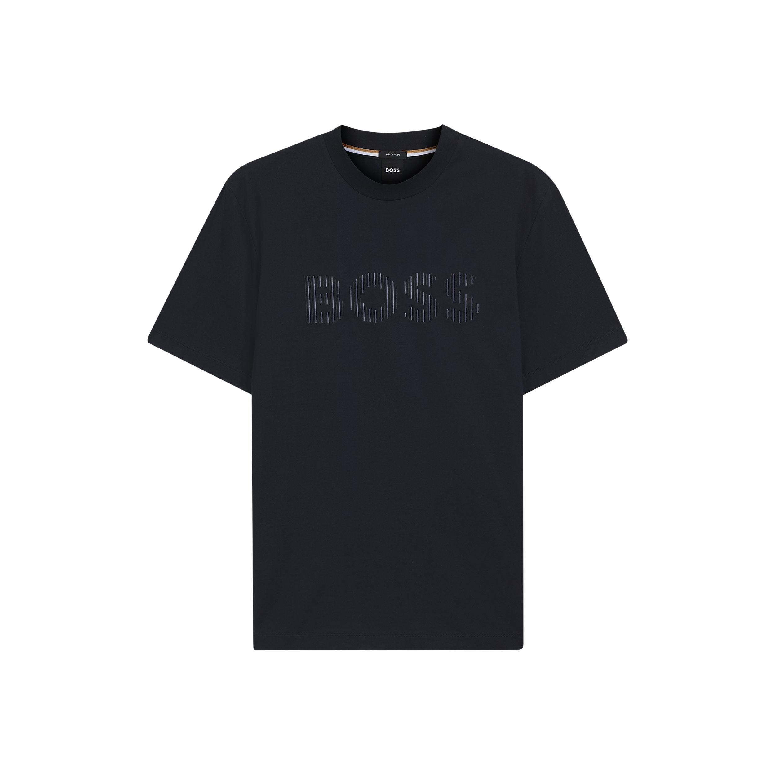 T-Shirt manica corta logata 50560466 10277890 01 404 BOSS Dark blue 