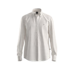 Camicia button down in lino 50560595 10279014 01 286 BOSS Open beige 