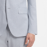 Abito due pezzi regular fit in bouclé elasticizzato 50561822 10279246 01 466 BOSS Light blue 