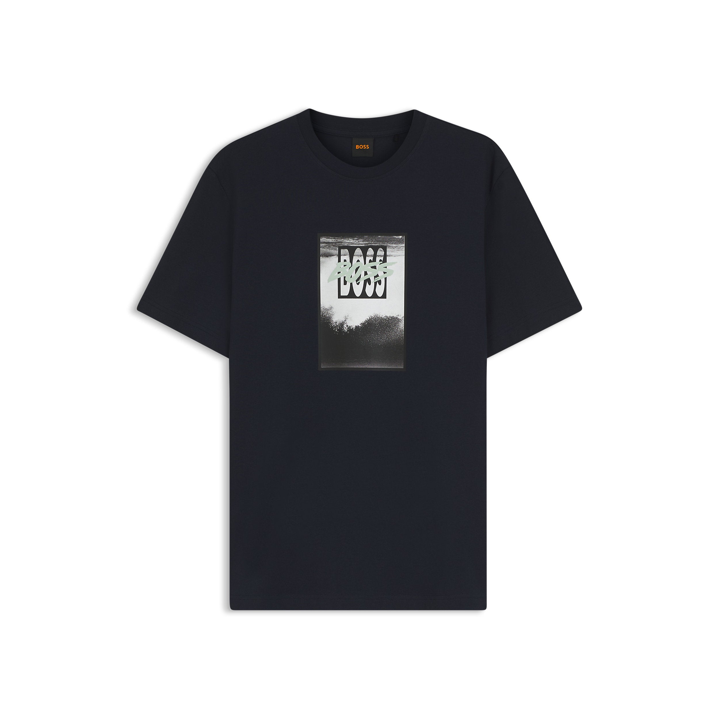 T-Shirt manica corta 50561846 10277382 01 404 BOSS Dark blue 