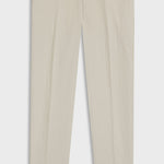 Pantaloni fit affusolato in seersucker di cotone elasticizzato 50561904 10279134 01 286 BOSS Open beige 