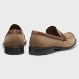 Mocassini in pelle scamosciata 50563098 10258859 01 265 BOSS Medium beige 