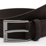 Cintura in suede 50563958 10280130 01 201 BOSS Dark brown 