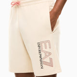 Shorts in Jersey con Logo Laterale 7M001315 AF13512 U1088 EA7 Beige 
